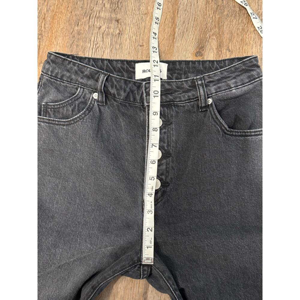 Rolla’s Womens High Rise East Coast Crop Flare Jean Size 28 - Picture 10 of 11